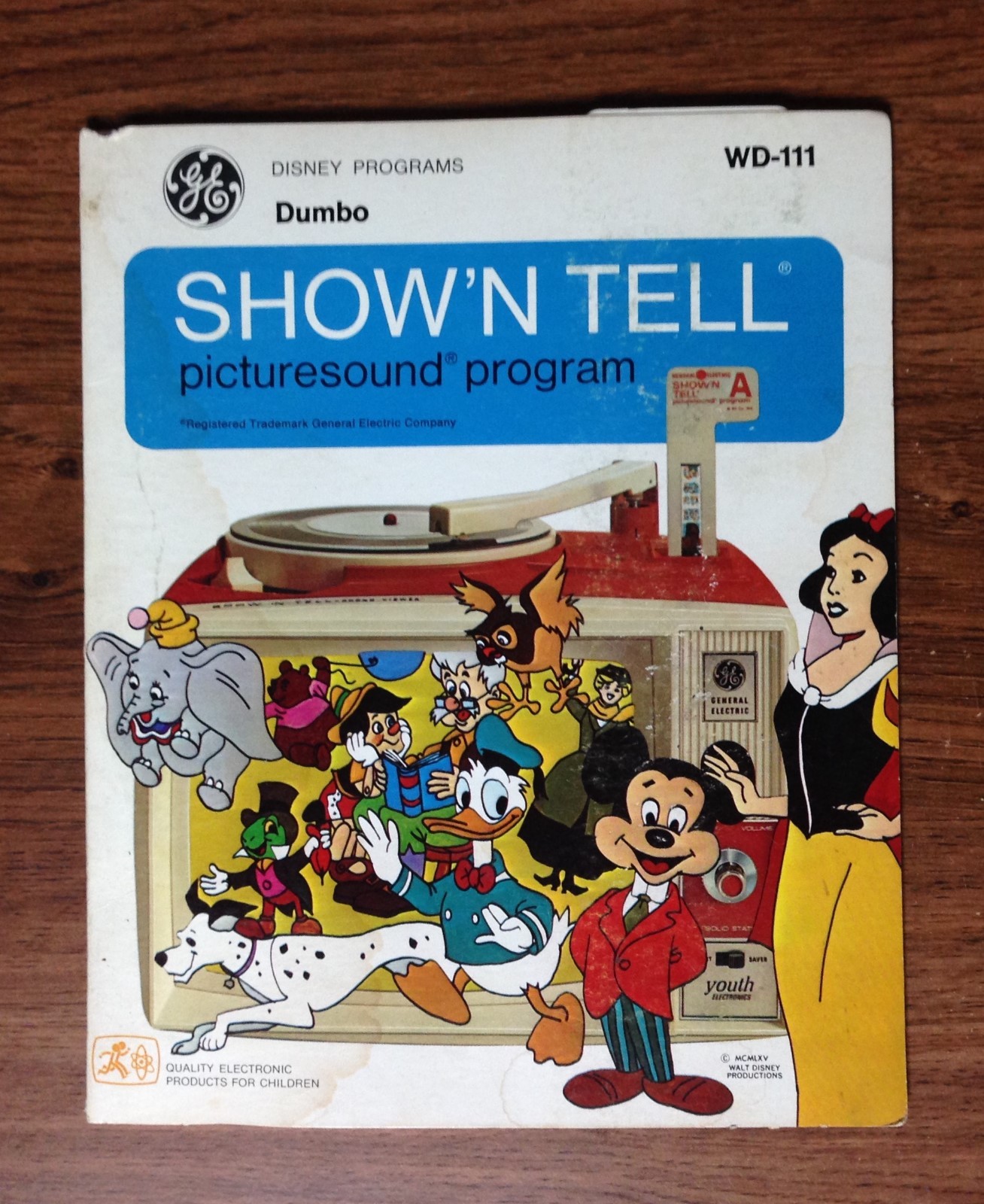 1960’s GE Show ‘N’ Tell Picturesound Programs Each Sold Separately