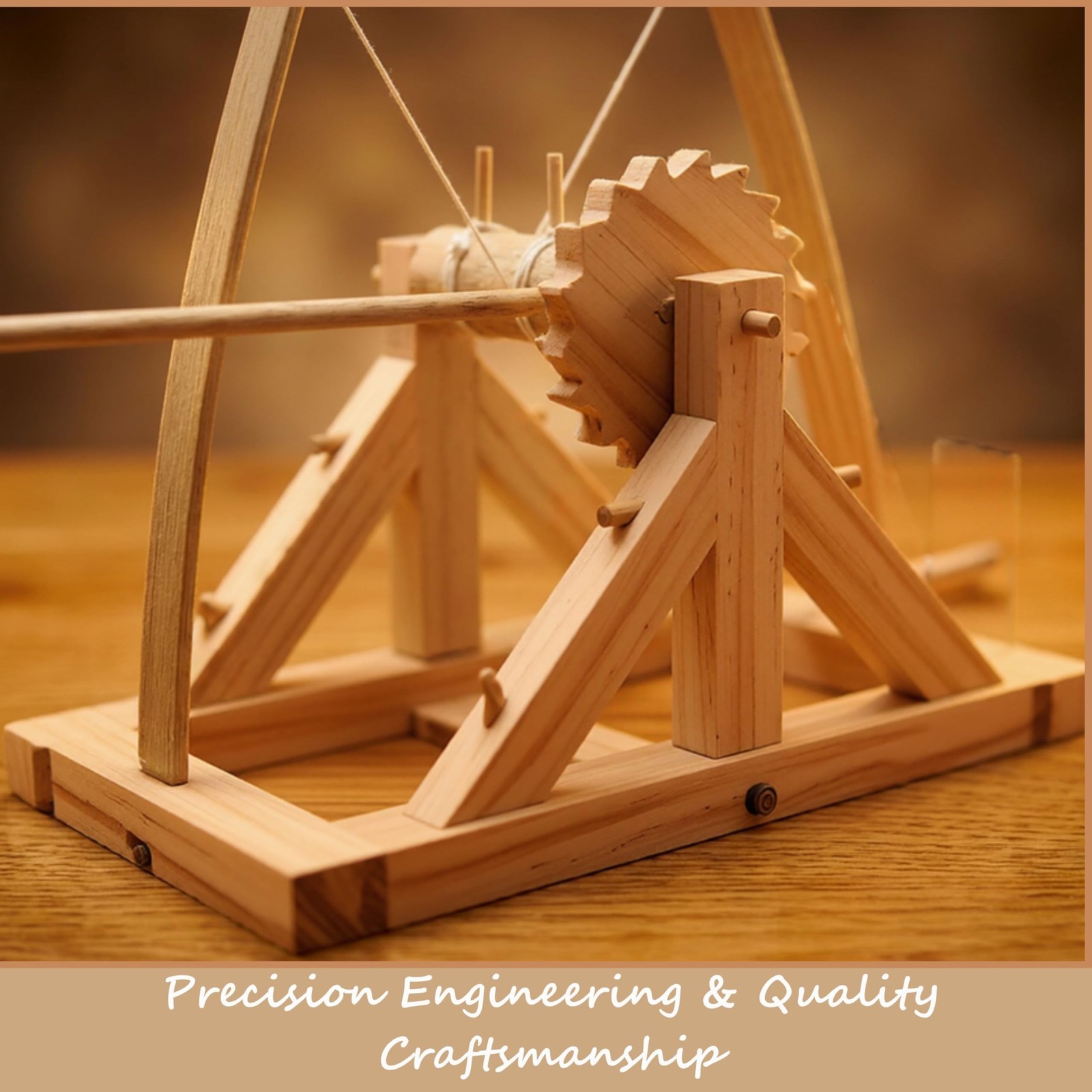 PATHFINDERS STEM Kits – Leonardo da Vinci Catapult kit | Trebuchet Science