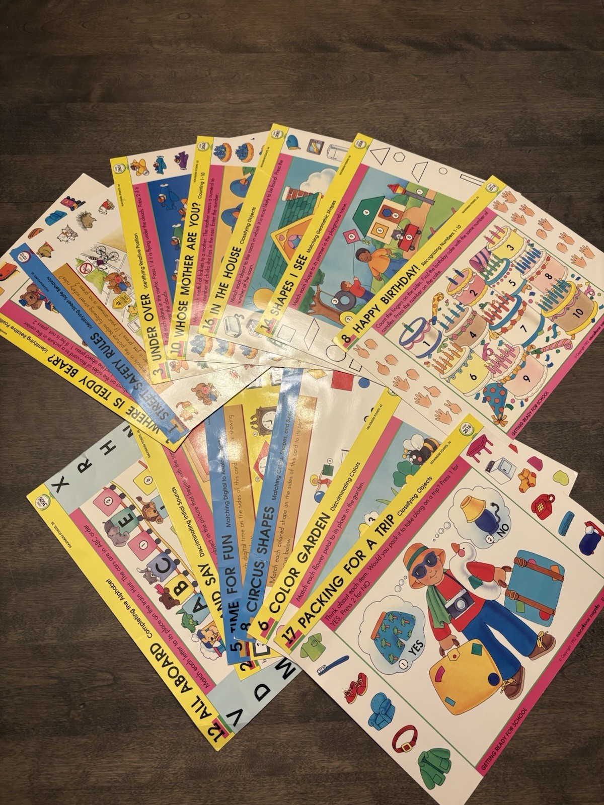 Vintage GeoSafari Jr EI-8700 Electronic Learning Game Unit w/ 13 Cards – TESTED