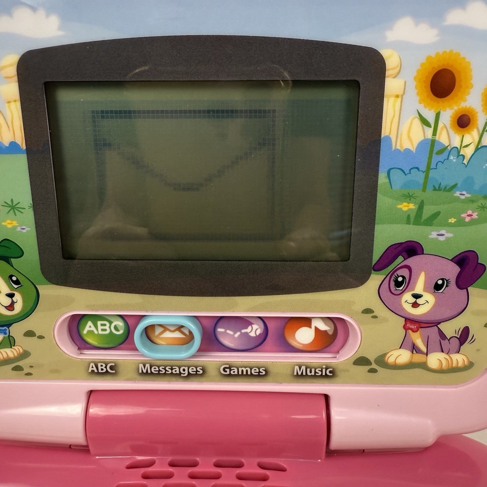 LeapFrog My Own Leaptop Laptop Computer Item #19167 Pink In Working Order!