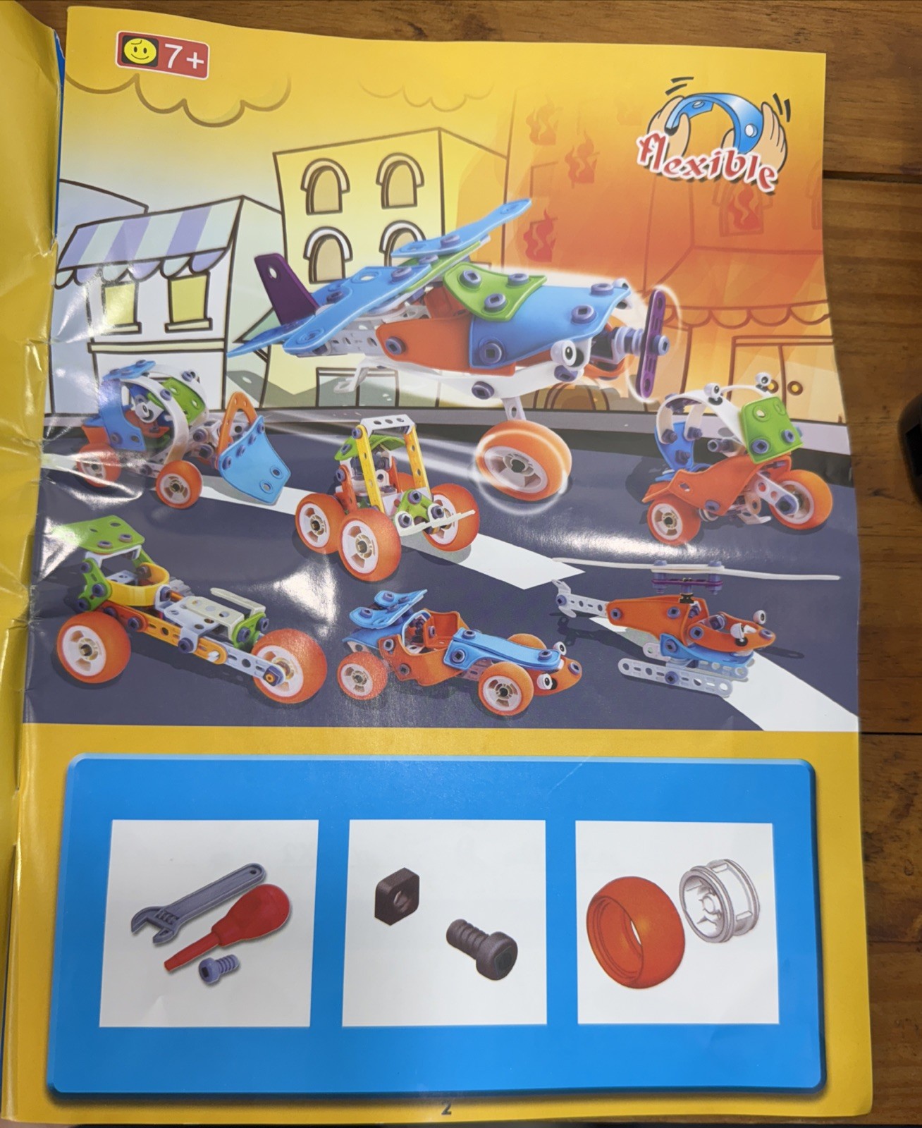 STEM 7-in-1 Engineering Building Kit Zingywise Construction Learning Toy