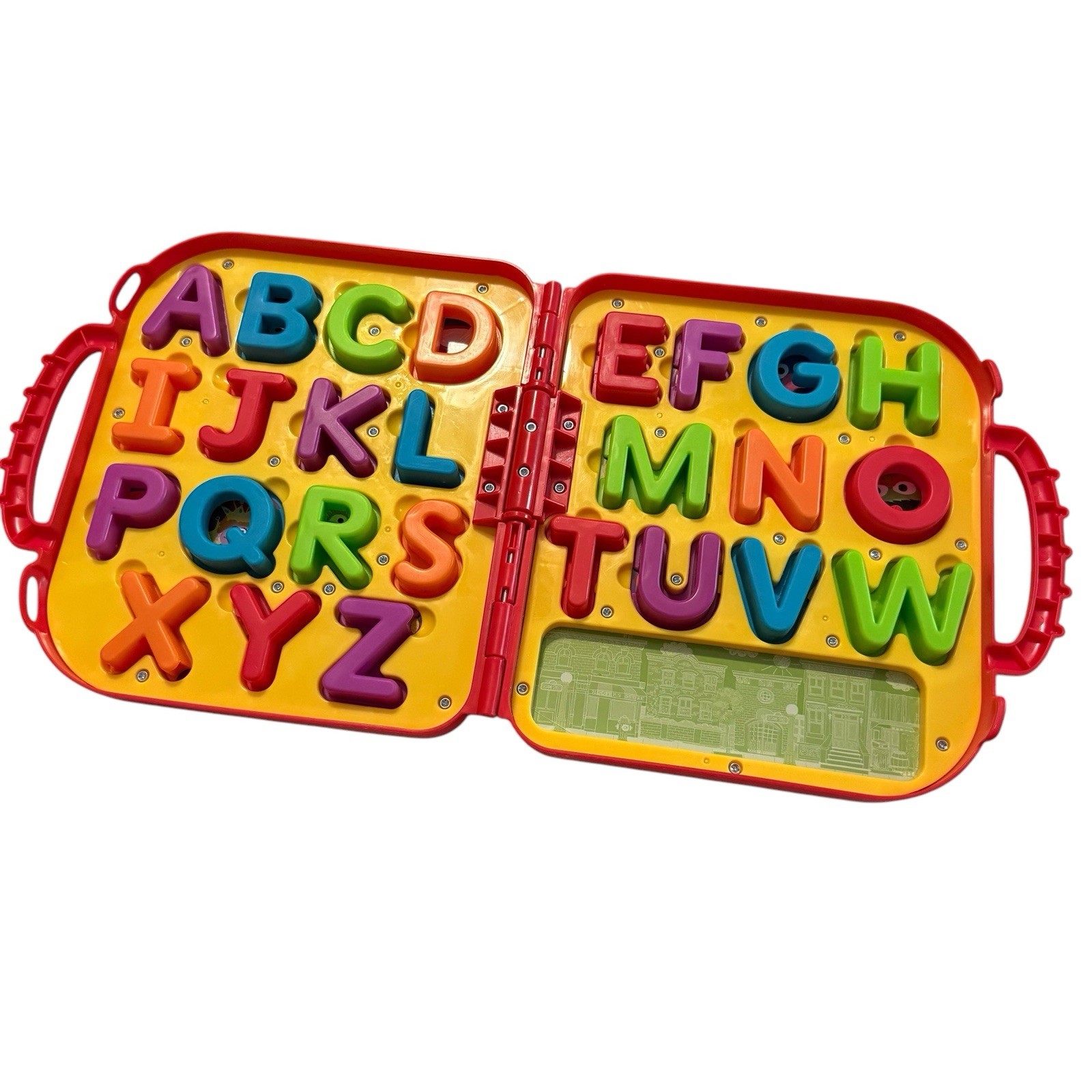 Hasbro Sesame Street Elmo’s On The Go Letters Alphabet w/ Carry Case COMPLETE