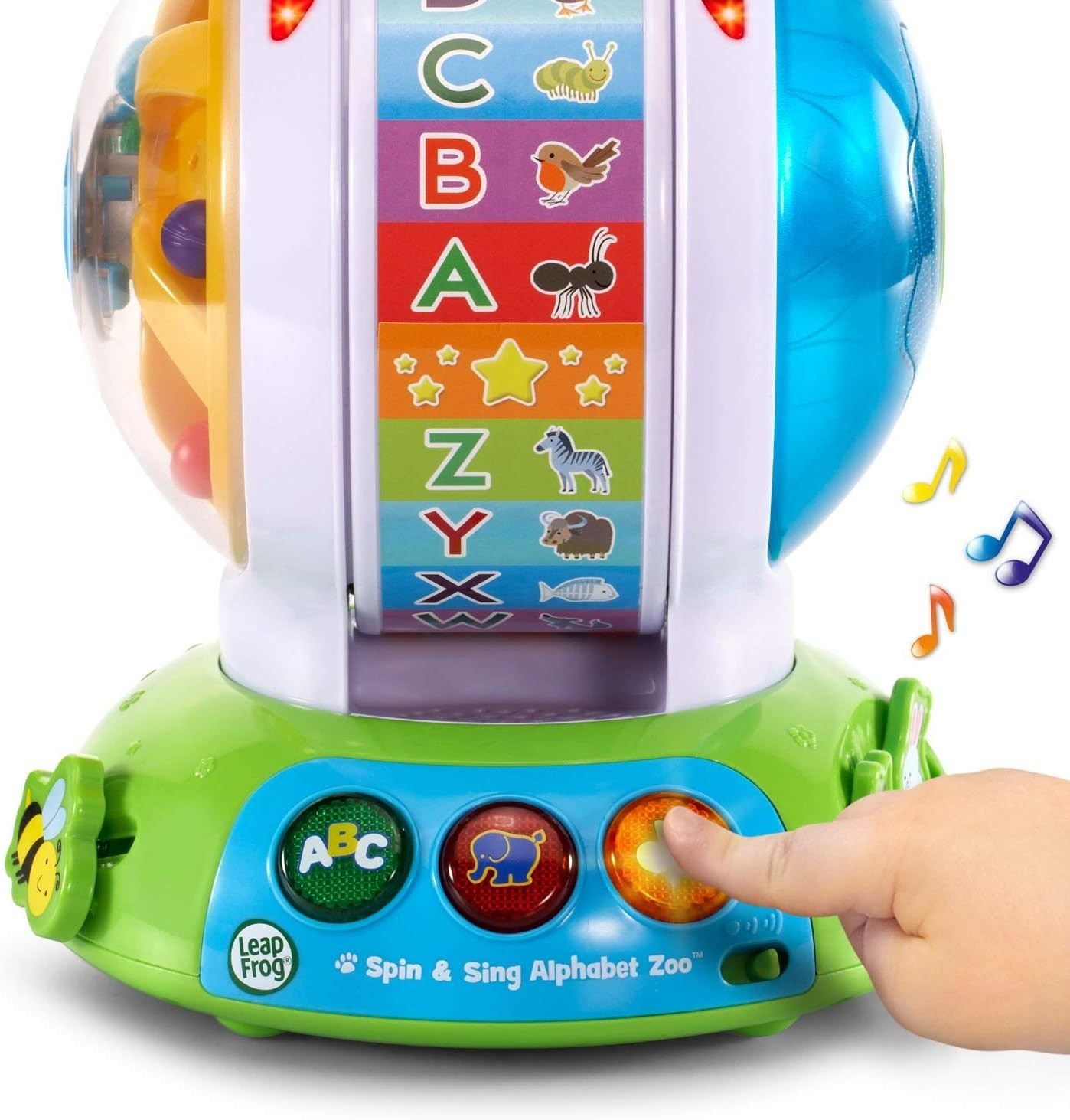 Spin and Sing Alphabet Zoo Toy – Interactive Learning for Toddlers 6-36