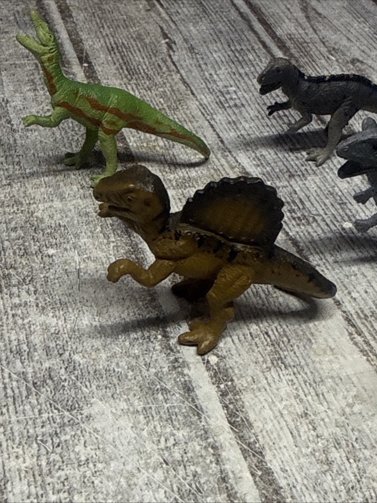 Safari Ltd Good Luck Minis Set of 7 Dinosaurs Lot Cake Toppers Toys Figures