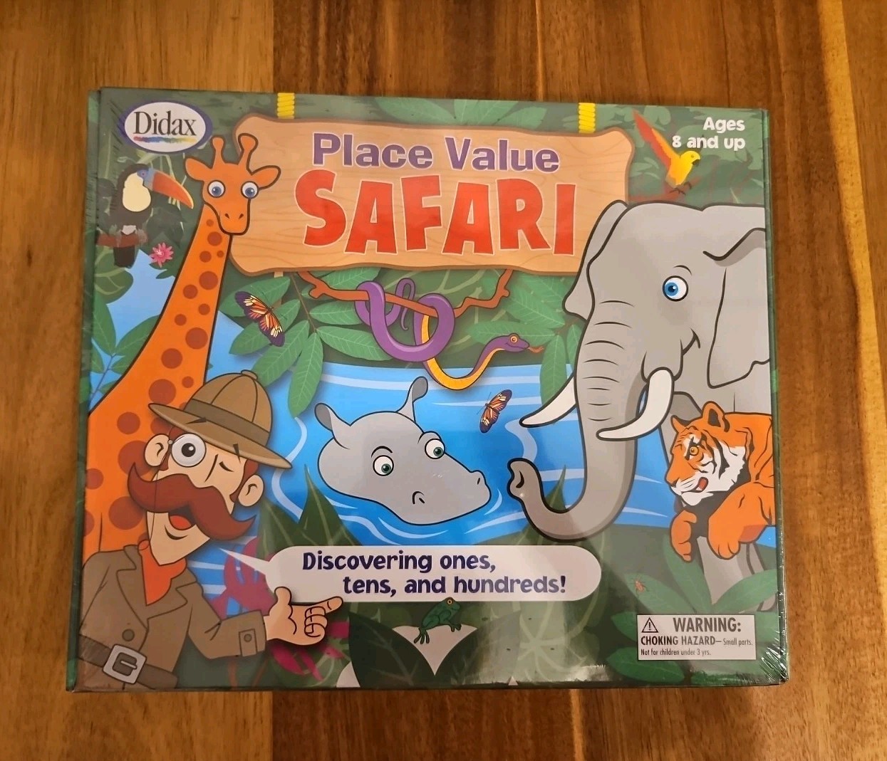 Didax Place Value Safari – Discovering Ones, Tens, Hundreds. Ages 8 And Up.