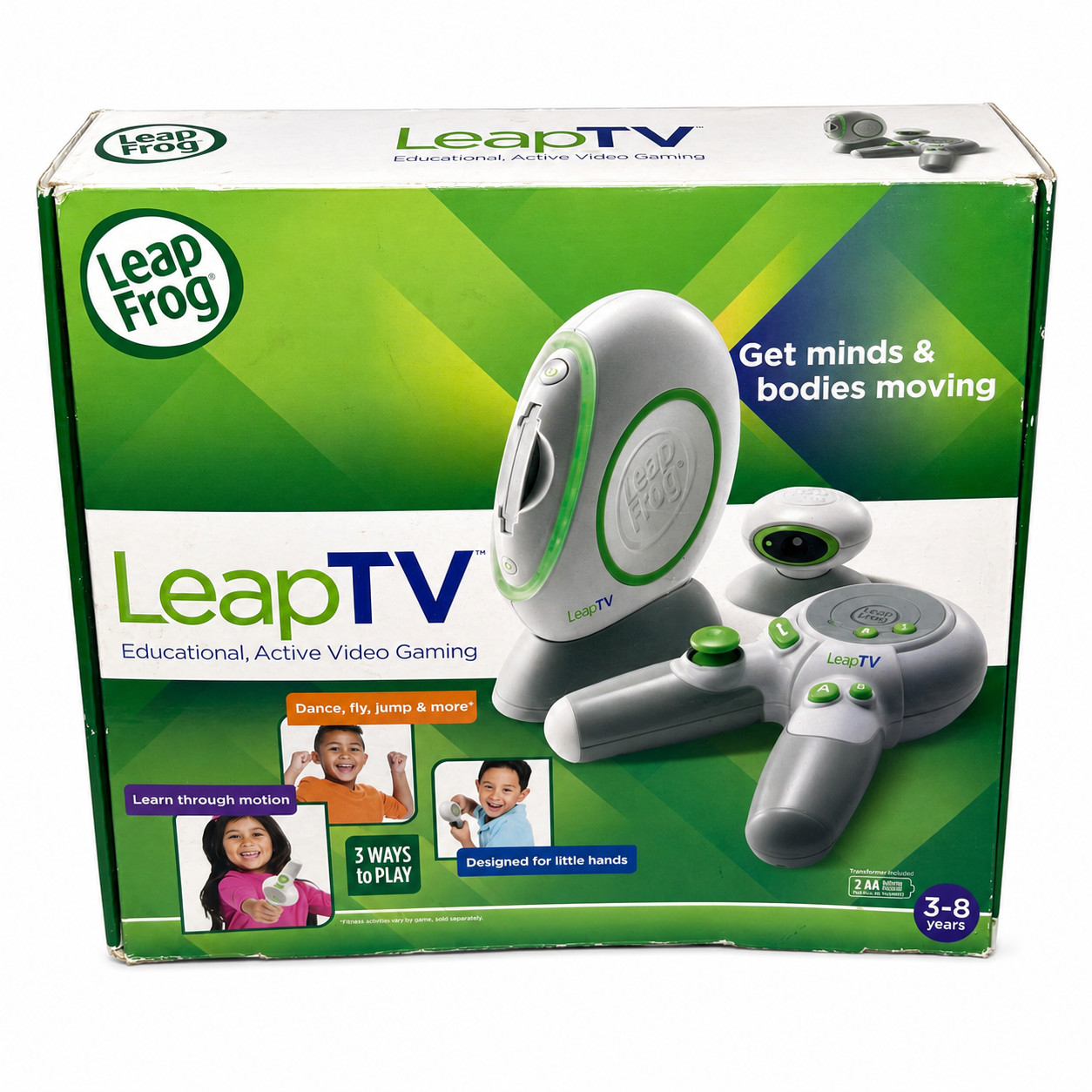 LeapFrog LeapTV Educational Active Video Gaming System Console No Game Used
