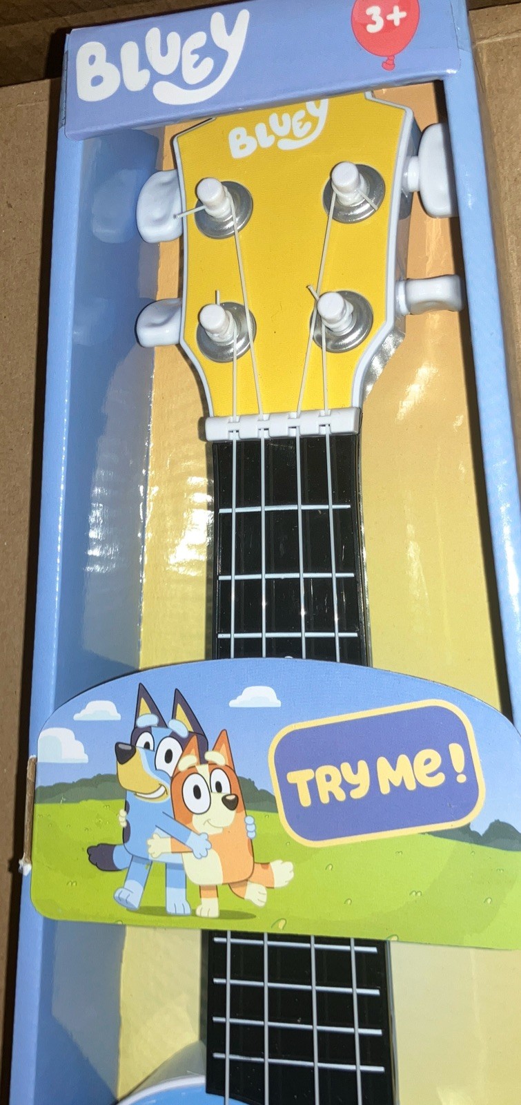 Ludo Studio BBC Studios Bluey 16” Ukulele Guitar KS0425 Heeler Family Music Toy