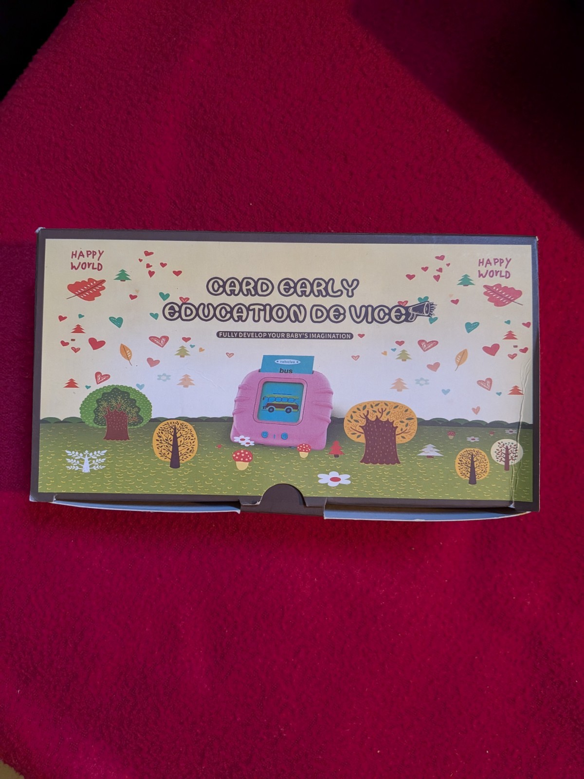 Card Early Education Device. For Early Development Skills