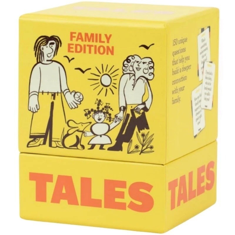 Tales Conversation Starter Cards Card Game For Family/Couples/Life story Edition