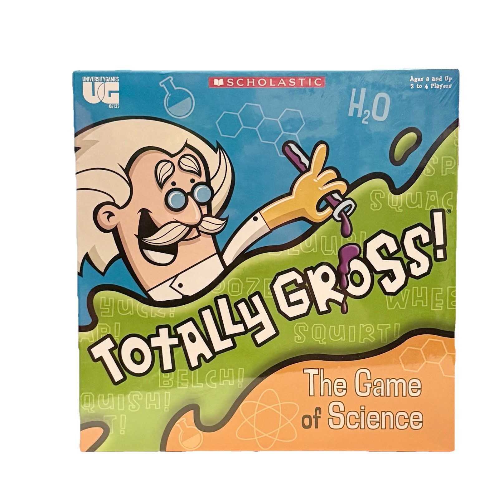 Scholastic Totally Gross Game of Science Sealed Board Game University Games