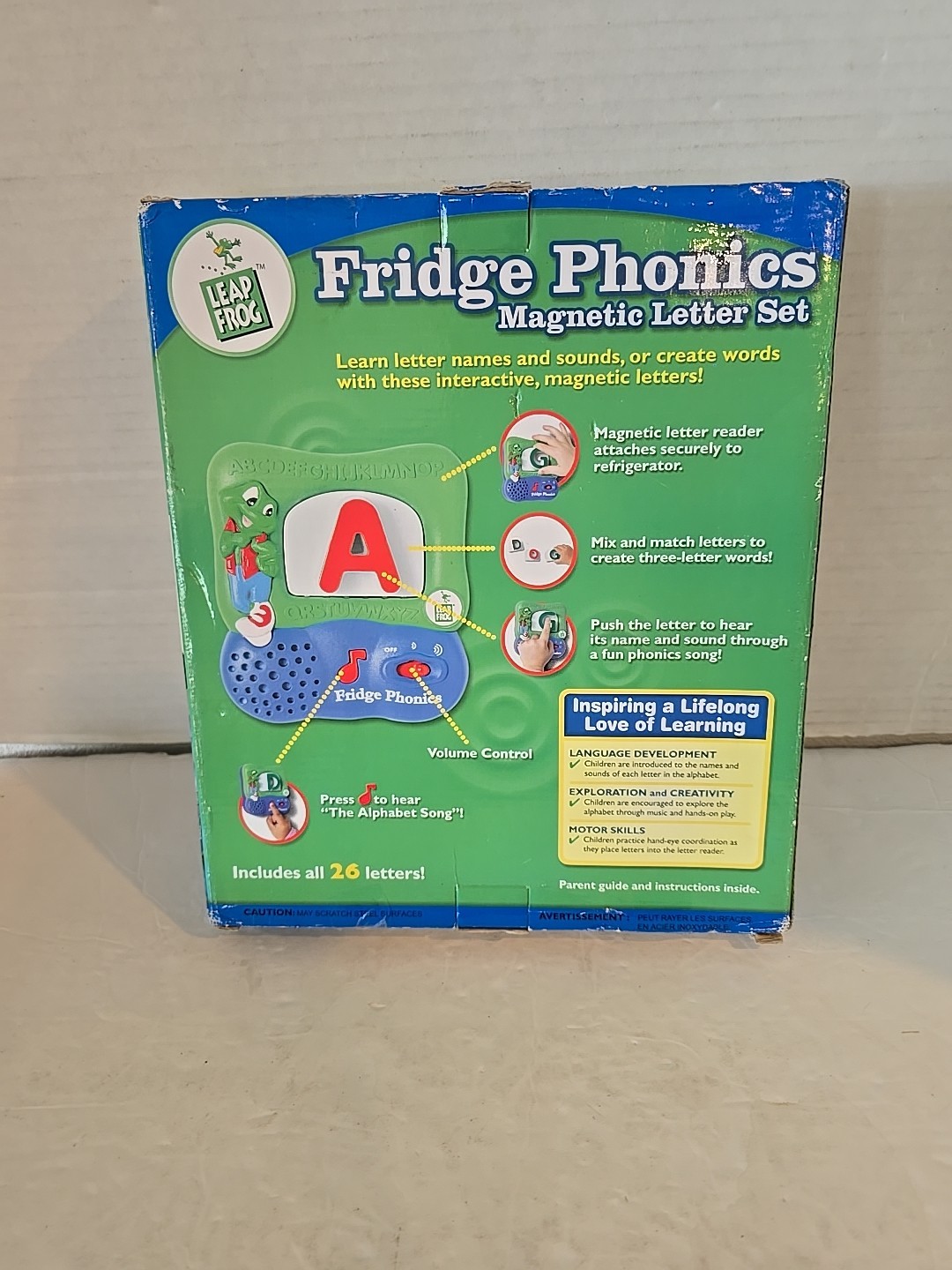 Leapfrog Fridge Phonics Magnetic Letter Set Alphabet New In Box