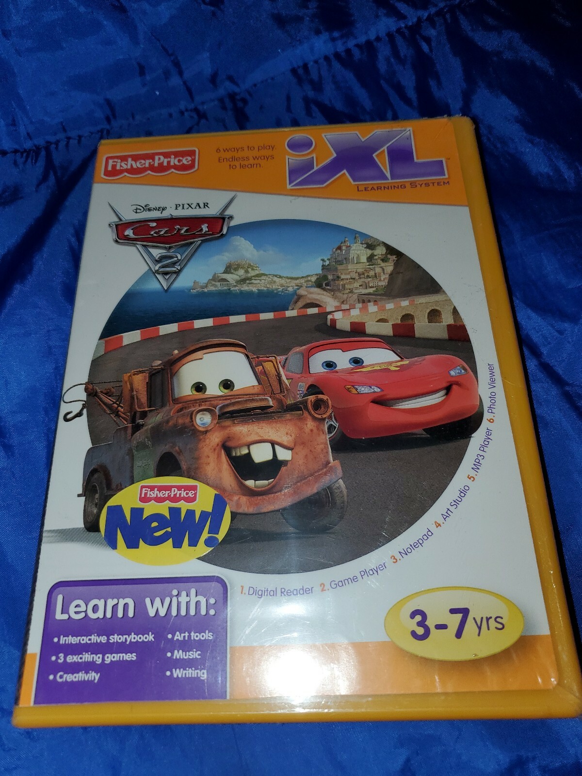 Fisher-Price Disney Pixar Cars iXL Learning Center Software Game [NEW & SEALED]