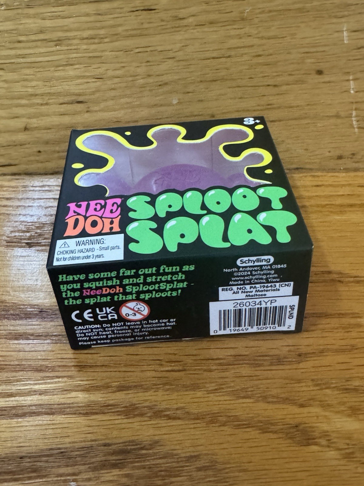 VIRAL Purple NeeDoh SPLOOT SPLAT Nee Doh SplootSplat Squishy Fast Ship In Hand