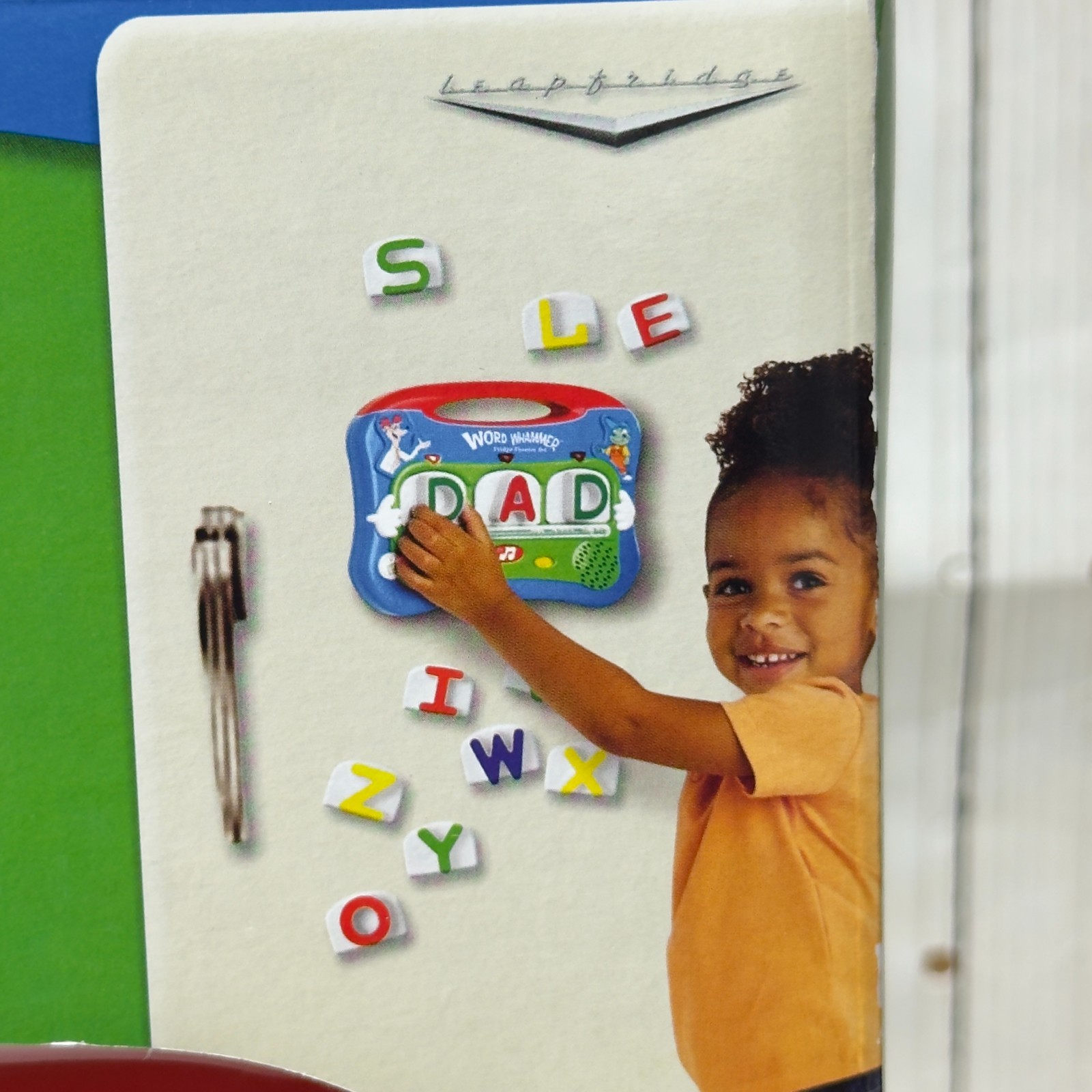 NEW Leap Frog Word Whammer Fridge Phonics Set 32 Magnetic Letters 325 Words Toy