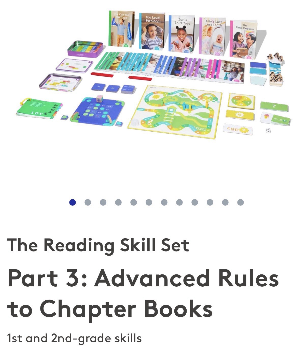Lovevery Reading Skill Set Part 3 Advanced Rules to Chapter Books, Ages 4-11