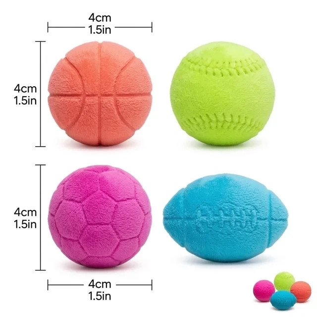 ✅✅ Teenie Needoh Hot Shots Squishy Toy – Set of 4 pcs – SHIP FROM USA ✅✅