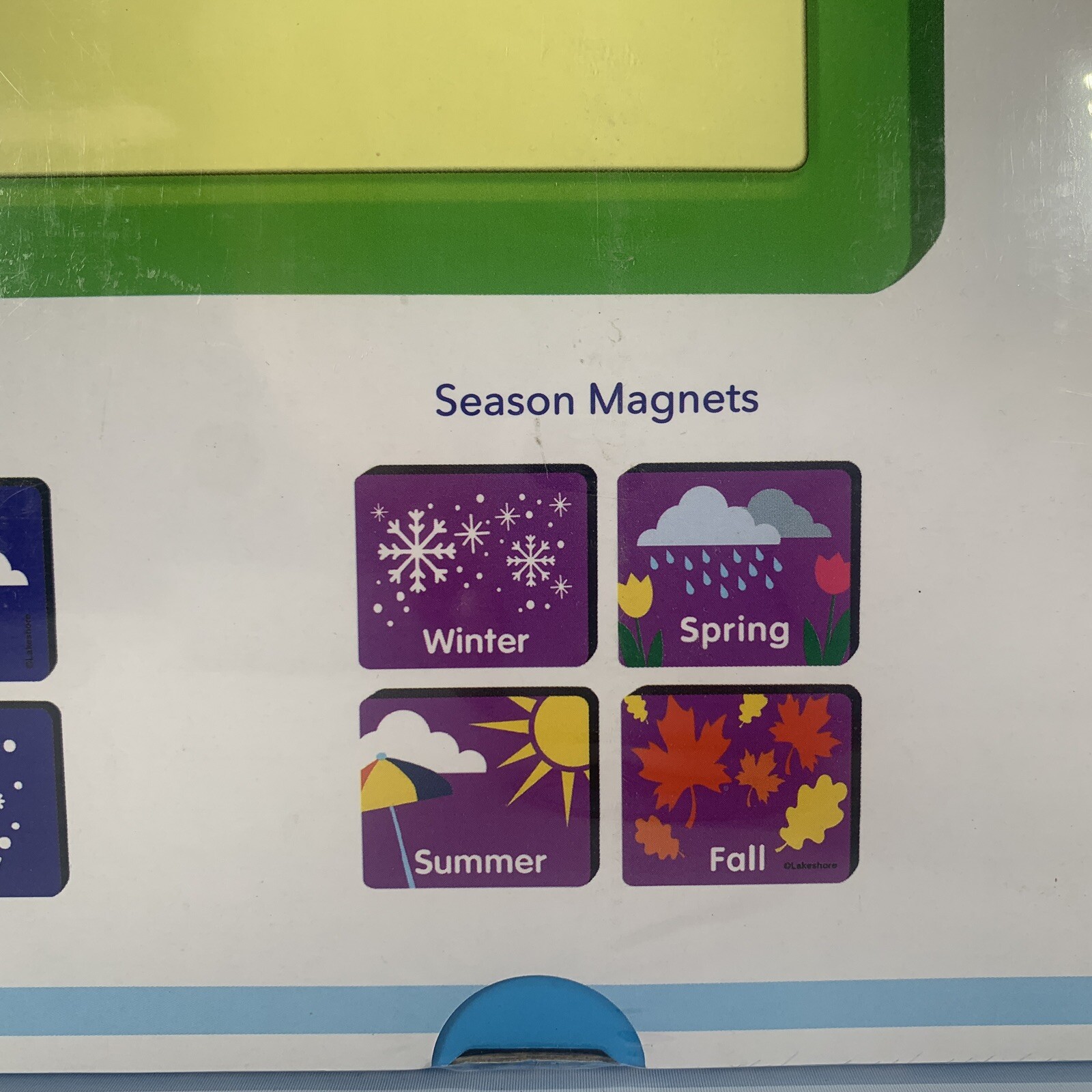 LAKESHORE Learning Magnetic Daily Calendar Activity Center Set Homeschool NEW
