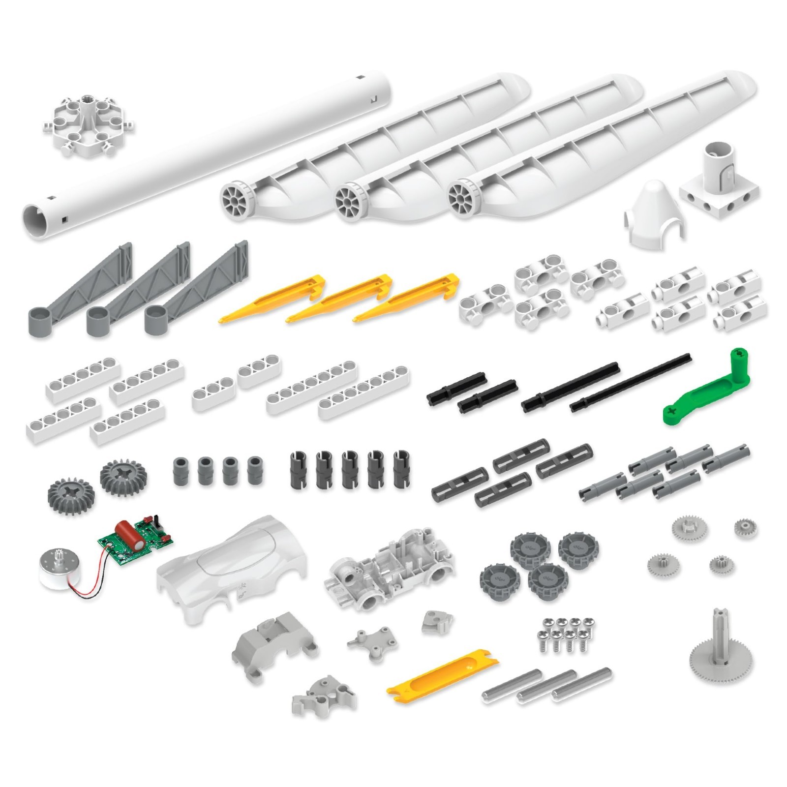STEM Wind Power Experiment Kit – Build 3ft Wind Turbine, Explore Renewable Energ