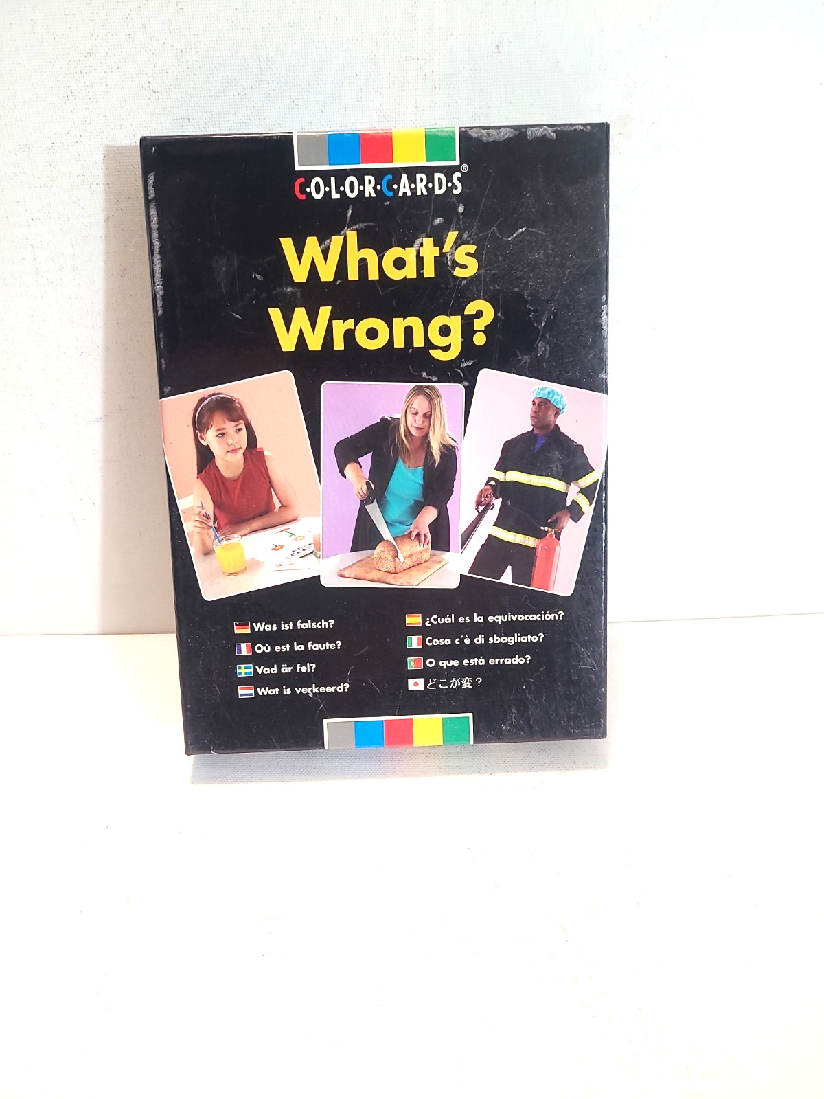 2007 Color Cards What’s Wrong? Educational Therapy Picture Card Game EXCELLENT
