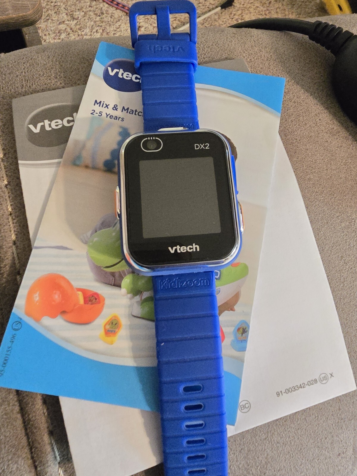 VTECH KidiZoom Smartwatch DX2 Smart Watch for Kids, Learning Watch – Blue #1 No