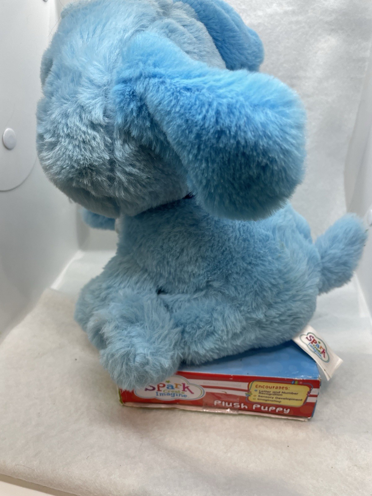 Spark Create Imagine Interactive Plush Blue Puppy Rolo Sings & Talks Video Works