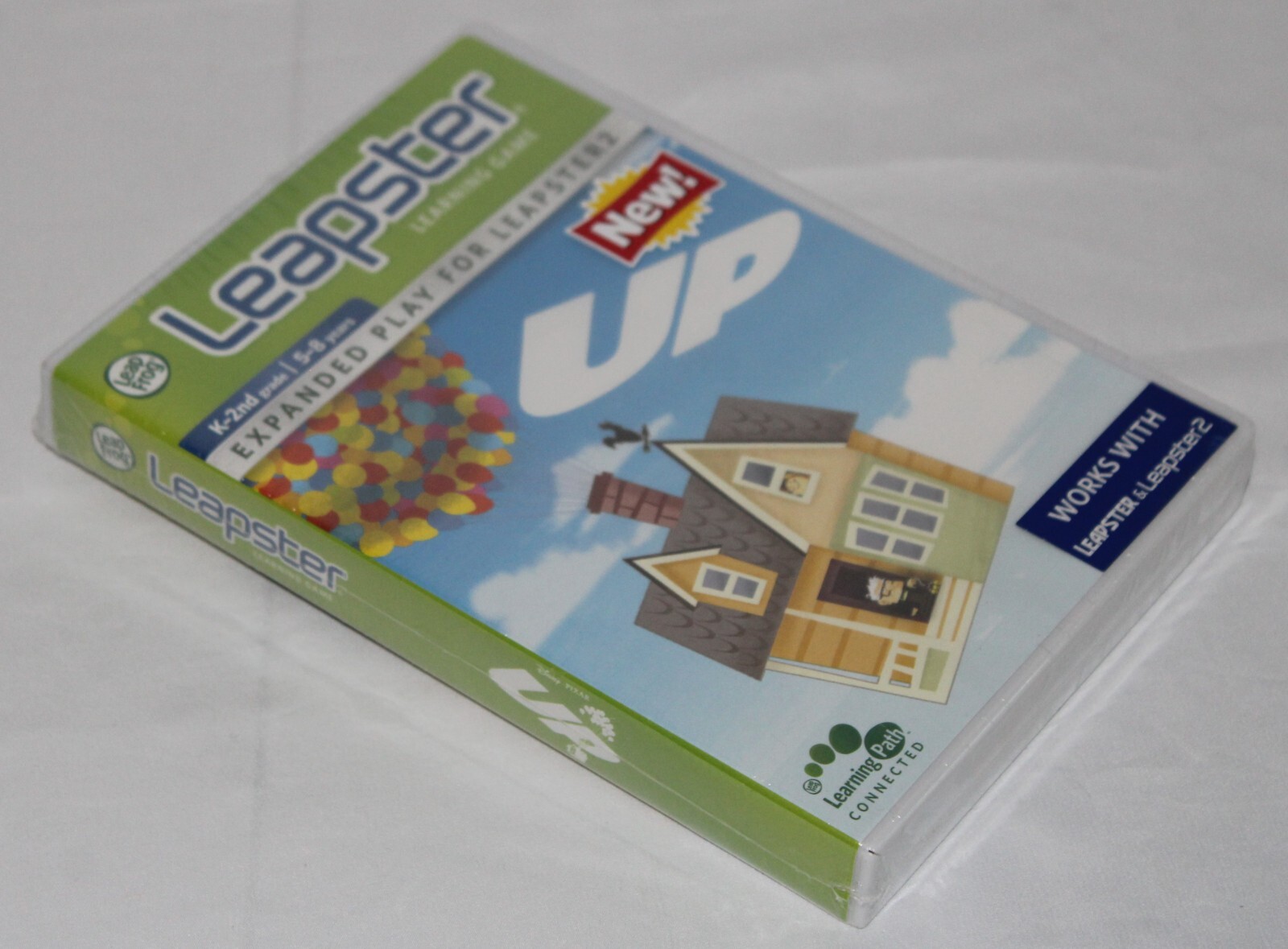Leap Frog Leapster Learning Two Games UP and BEACH DAY Ages 4 – 7 New & Sealed