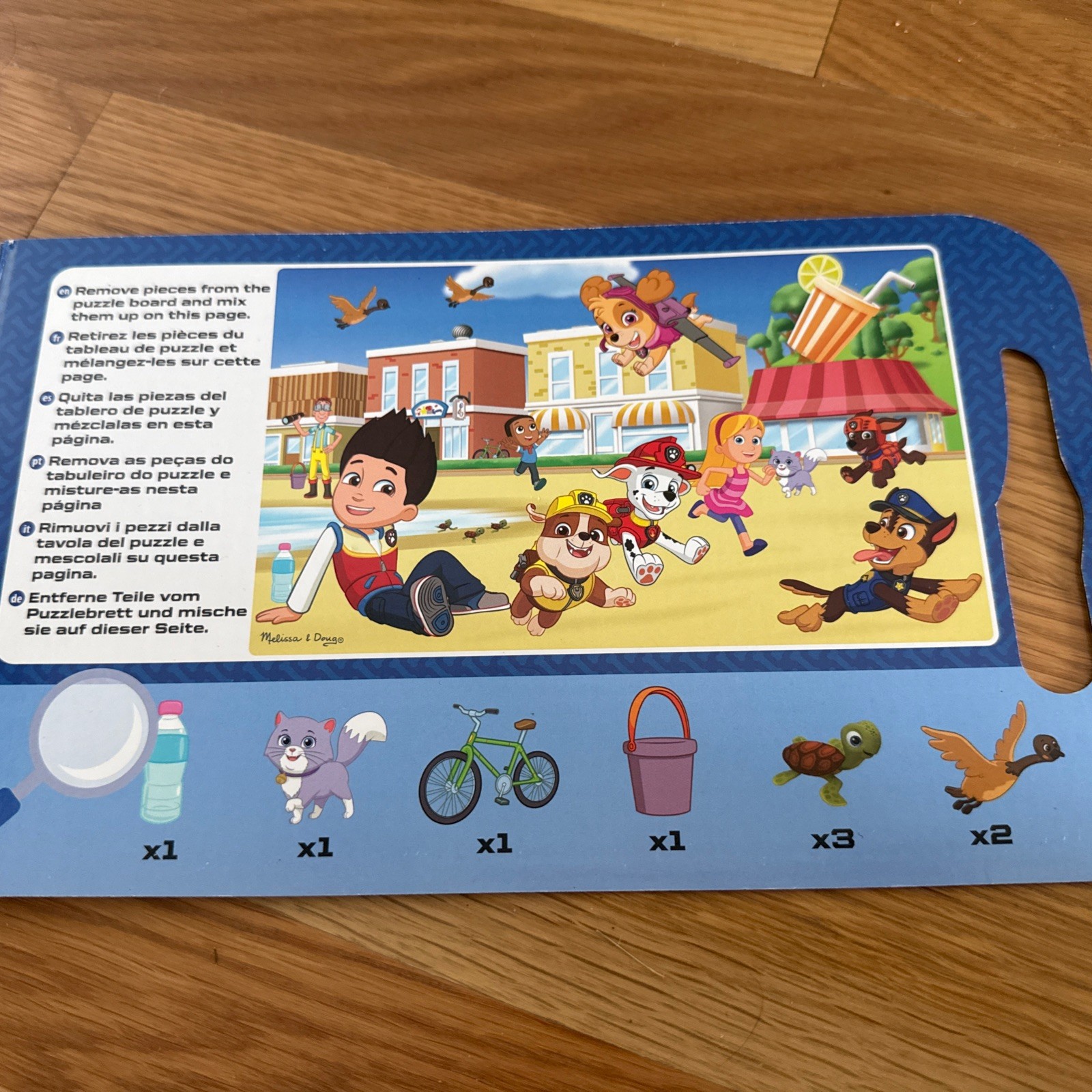 Paw Patrol Magnetic Jigsaw Puzzle Book by Melissa & Doug 3+ (2 puzzles)