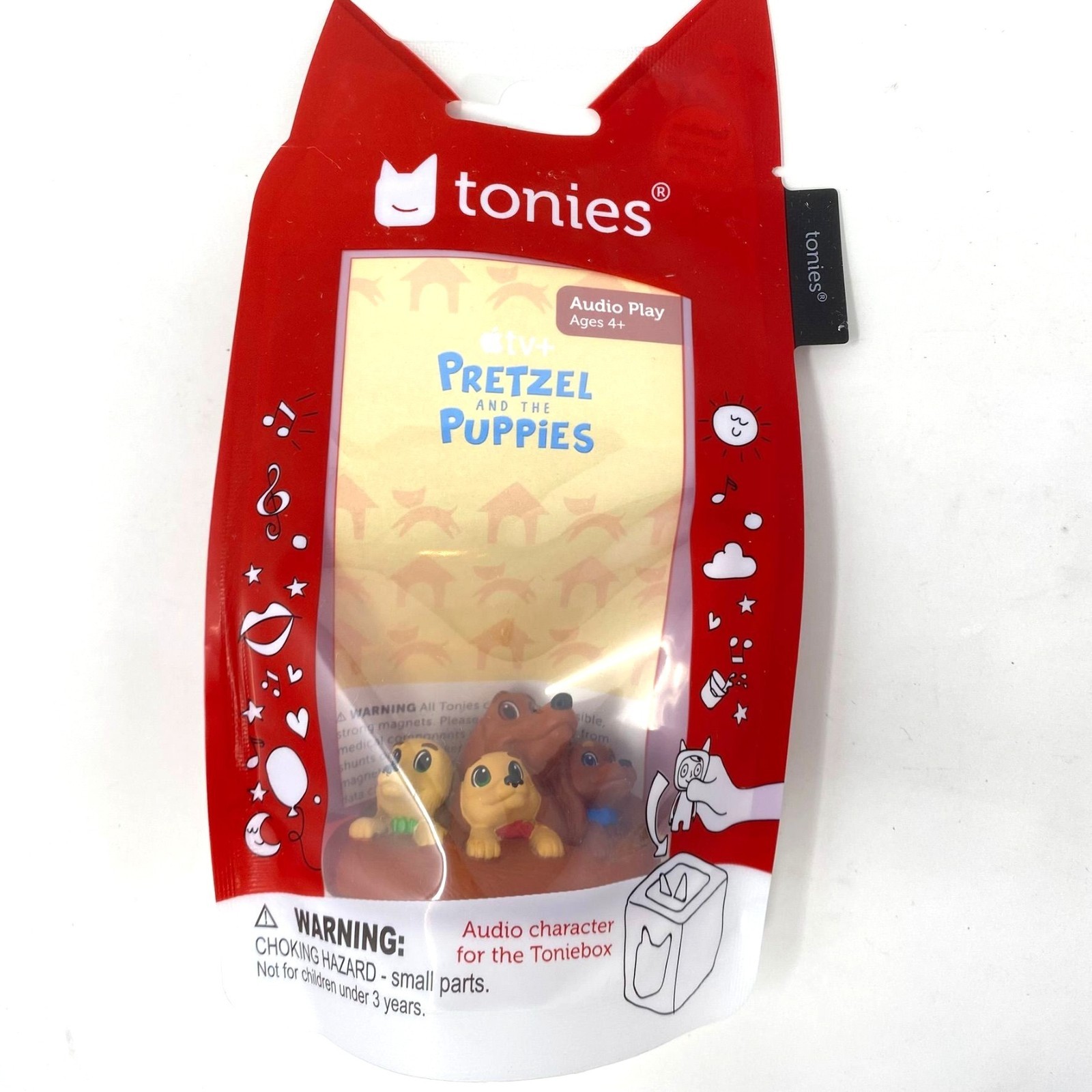 tonies Pretzel and the Puppies Tonie Figurine Apple TV+ Show Educational Songs