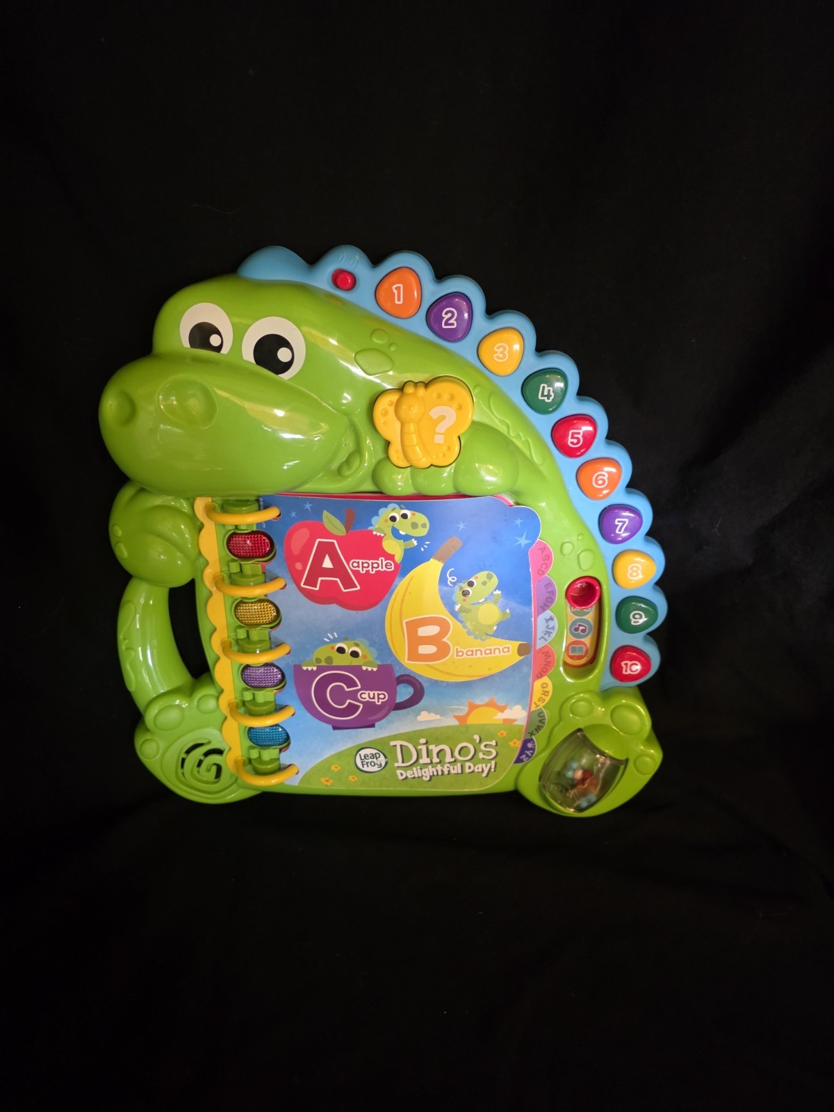 LeapFrog Dino Friends Delightful Day Book – 16 Interactive Pages, Educational