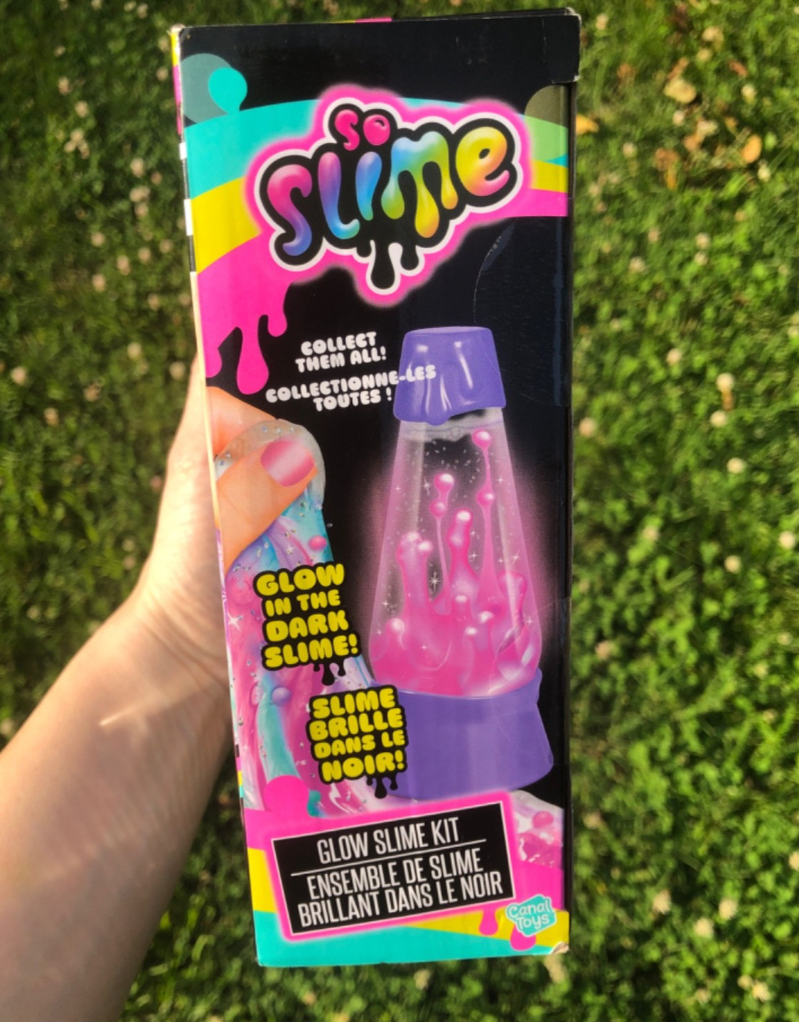 So Slime Glow Slime Kit W/ Lava Lamp Holder NIB