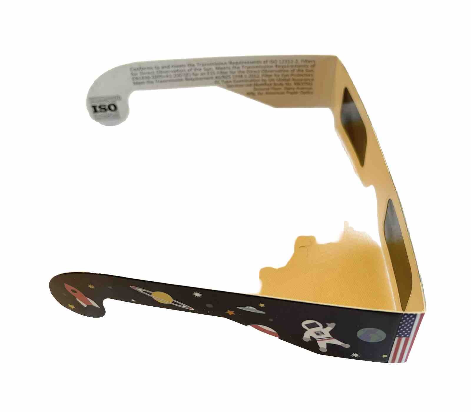 **FedEx 2 DayDelivery** (QTY 4) Solar Eclipse Glasses ISO & CE Certified Safe