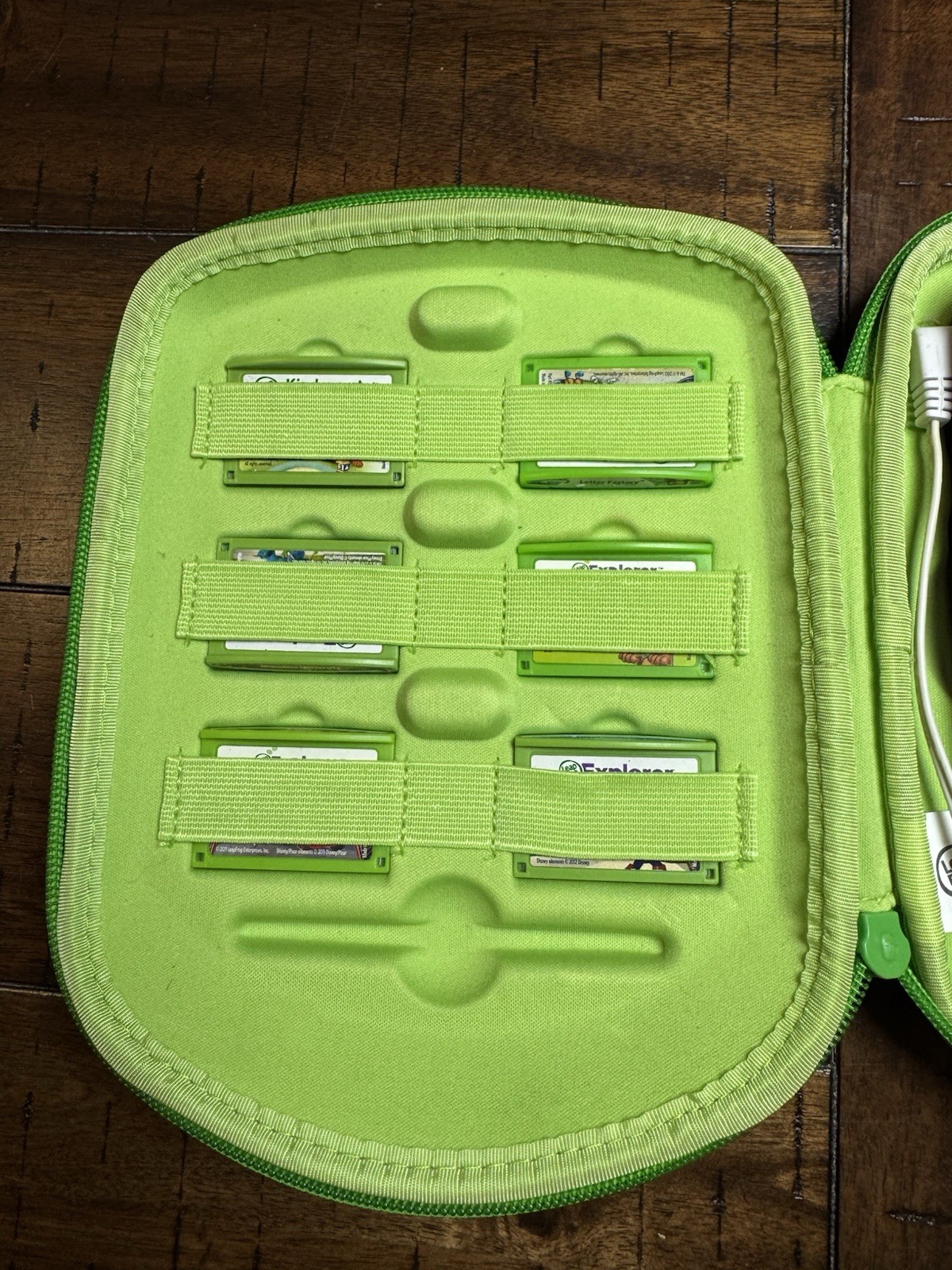 LeapFrog LeapPad 2 Learning Tablet 6 Games Case Stylus Gel Skin Bundle TESTED