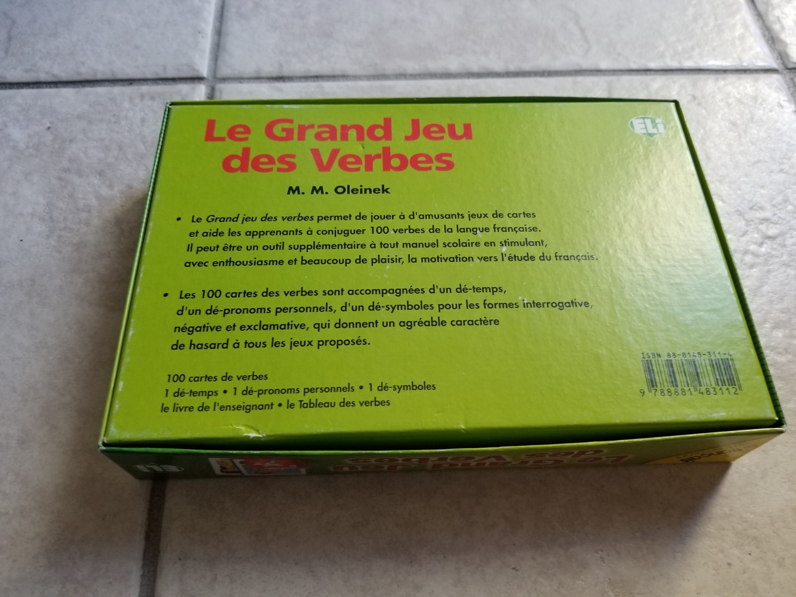 French Verbs Learning Game