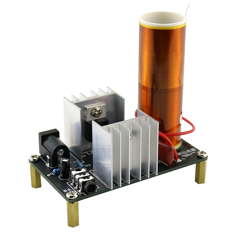 Unassembled Mini Tesla Coil Music Tesla Coil Kit For Music Fans Enjoy Music Arc