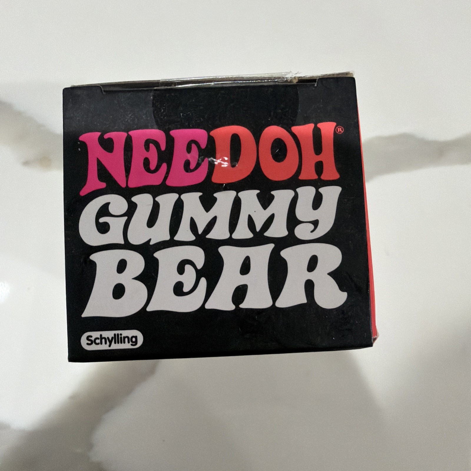 Schylling Nee Doh Gummy Bear Squeeze Toy Orange 25346HY Ages 3-11 Years 4-7 8-11
