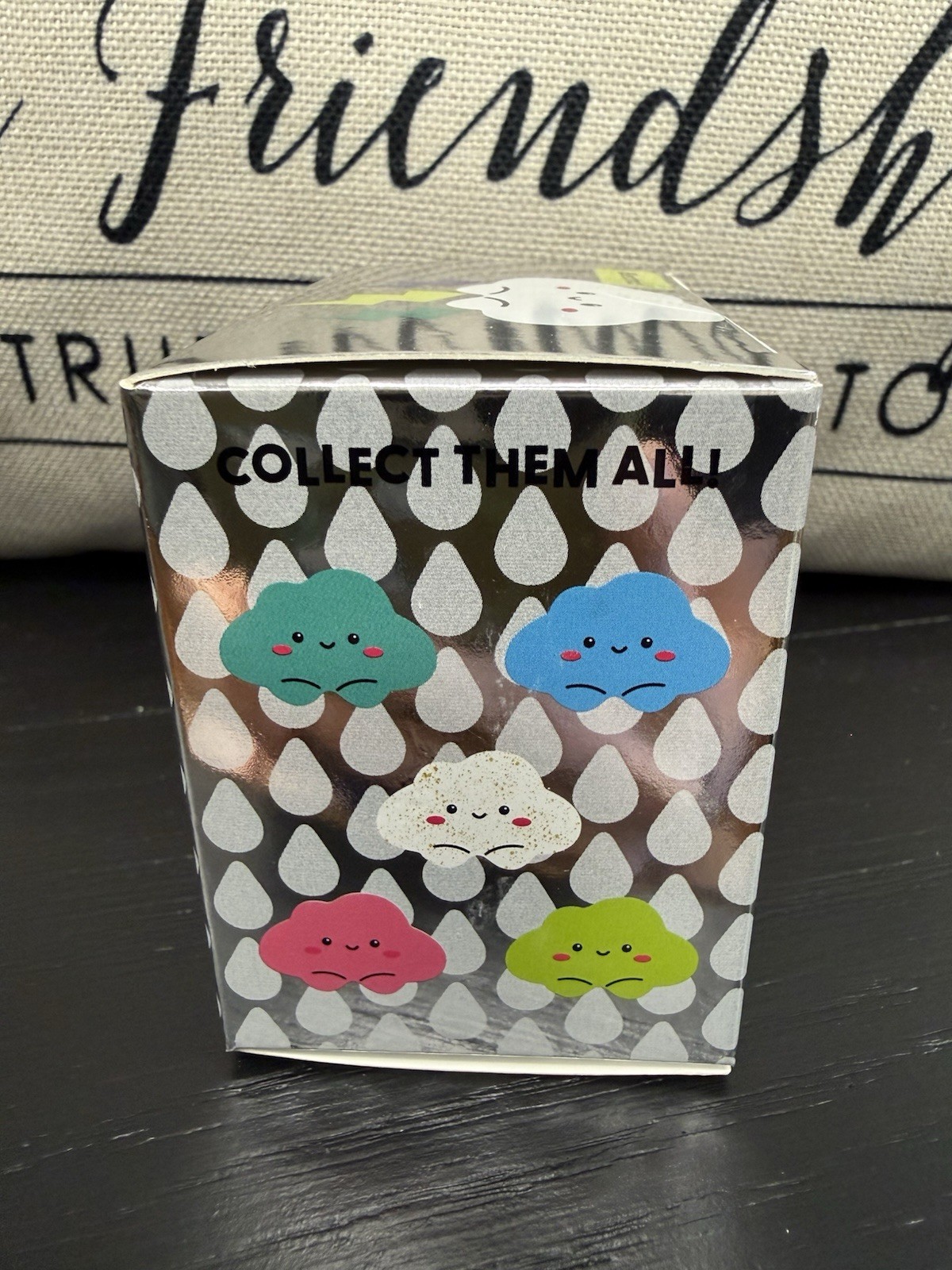 NEW J’Adore Glitter Cloud Super Duper Squishy Tactile Squeeze Toy CLEAR