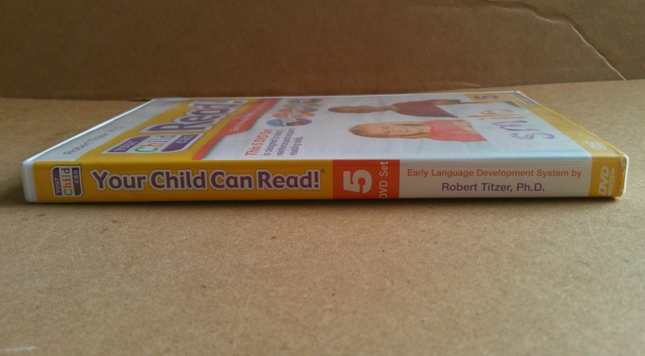 Your Child Can Read! 5 DVD Set by Robert Titzer ~ Reading System Developing