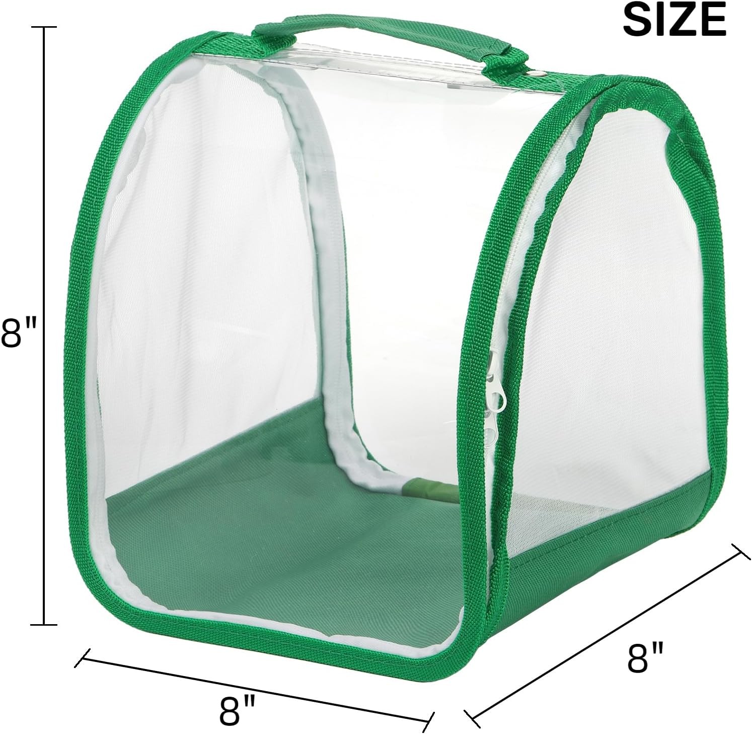 2 Pack Monarch Butterfly Habitat, 8″ Small Collapsible Insect Mesh Cage Terrariu