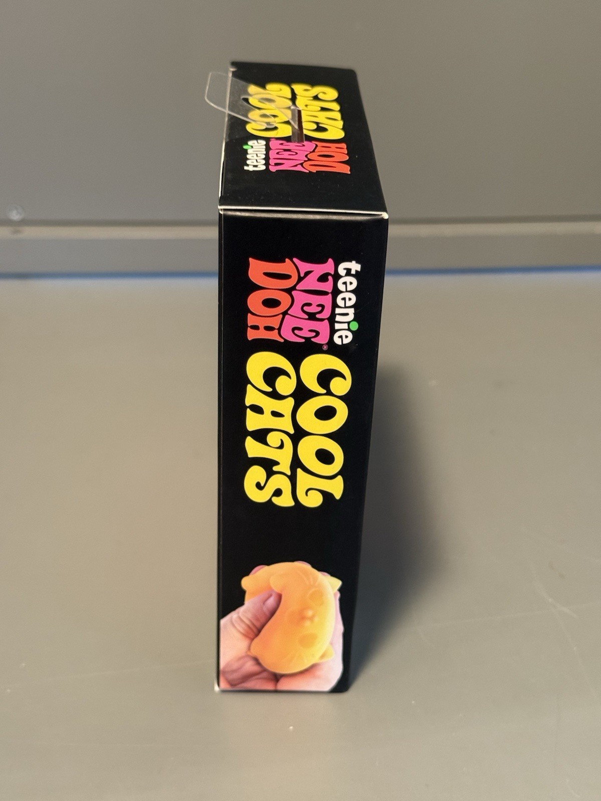 Nee Doh NIB Authentic Teenie Cool Cats 4 Colors Pink Purple Green Orange HTF ▶️