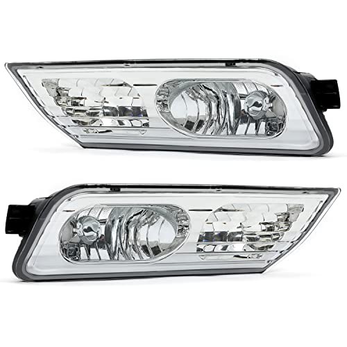 Fog Lights Assembly Compatible with 2007-2009 Honda Acura MDX Replacement Pair