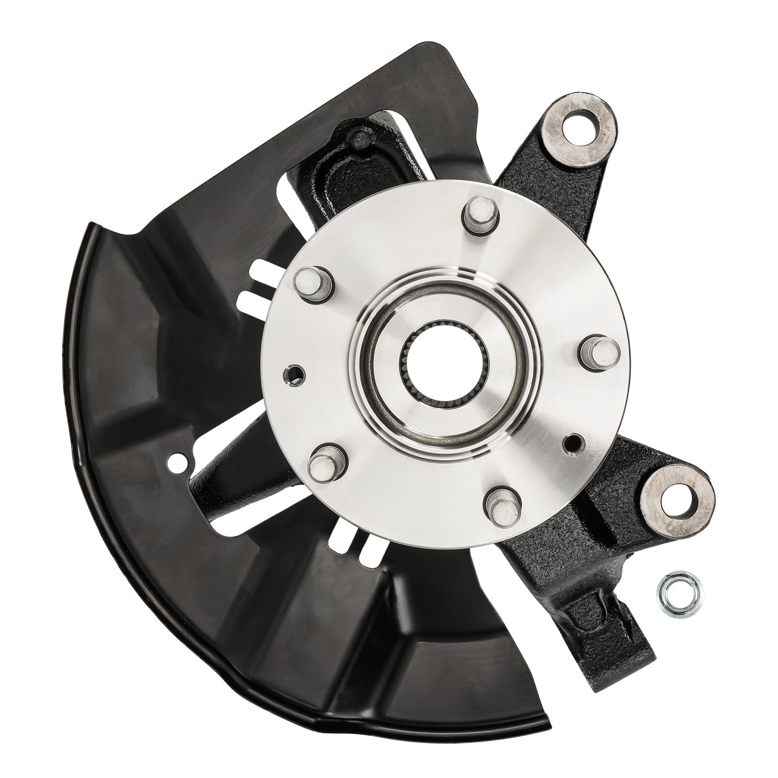 PHILTOP 1PC Front Steering Knuckle & Wheel Bearing Hub Assembly Fit for Mazda…