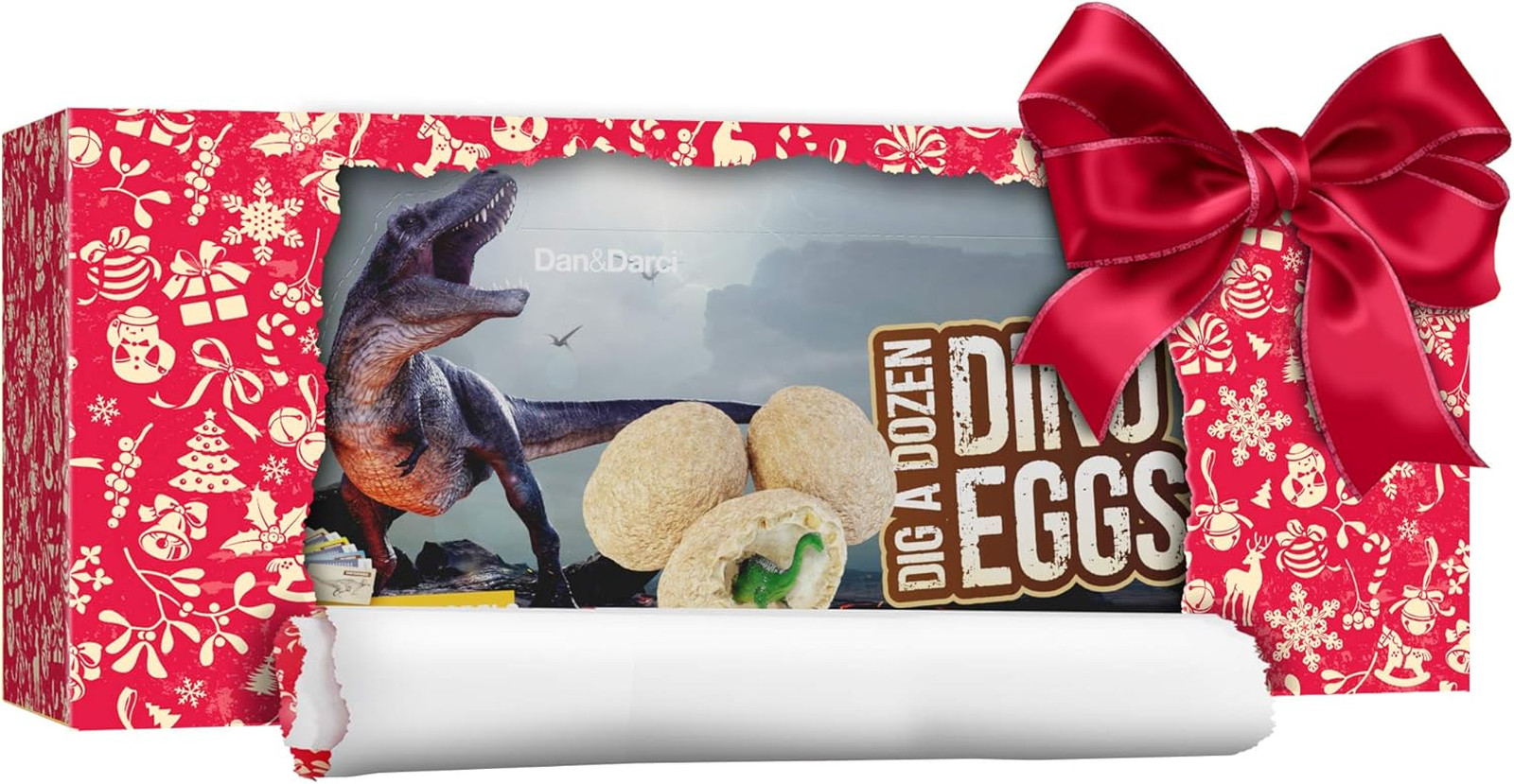 Dinosaur Dig Kit for Kids, 12 Dino Eggs, Fossil Excavation, STEM Science