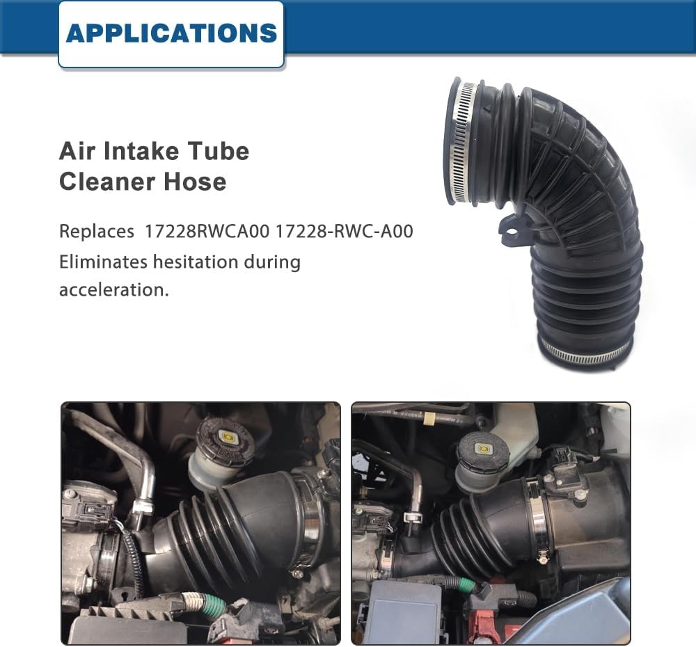 Compatible Air Intake Hose for Acura RDX 2007-2012 2.3L Engine