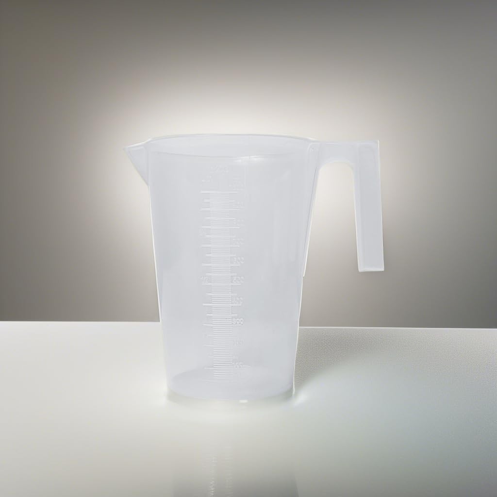 SP Bel-Art Tall Form 1000ml Polypropylene Graduated 33.8 Ounces, White