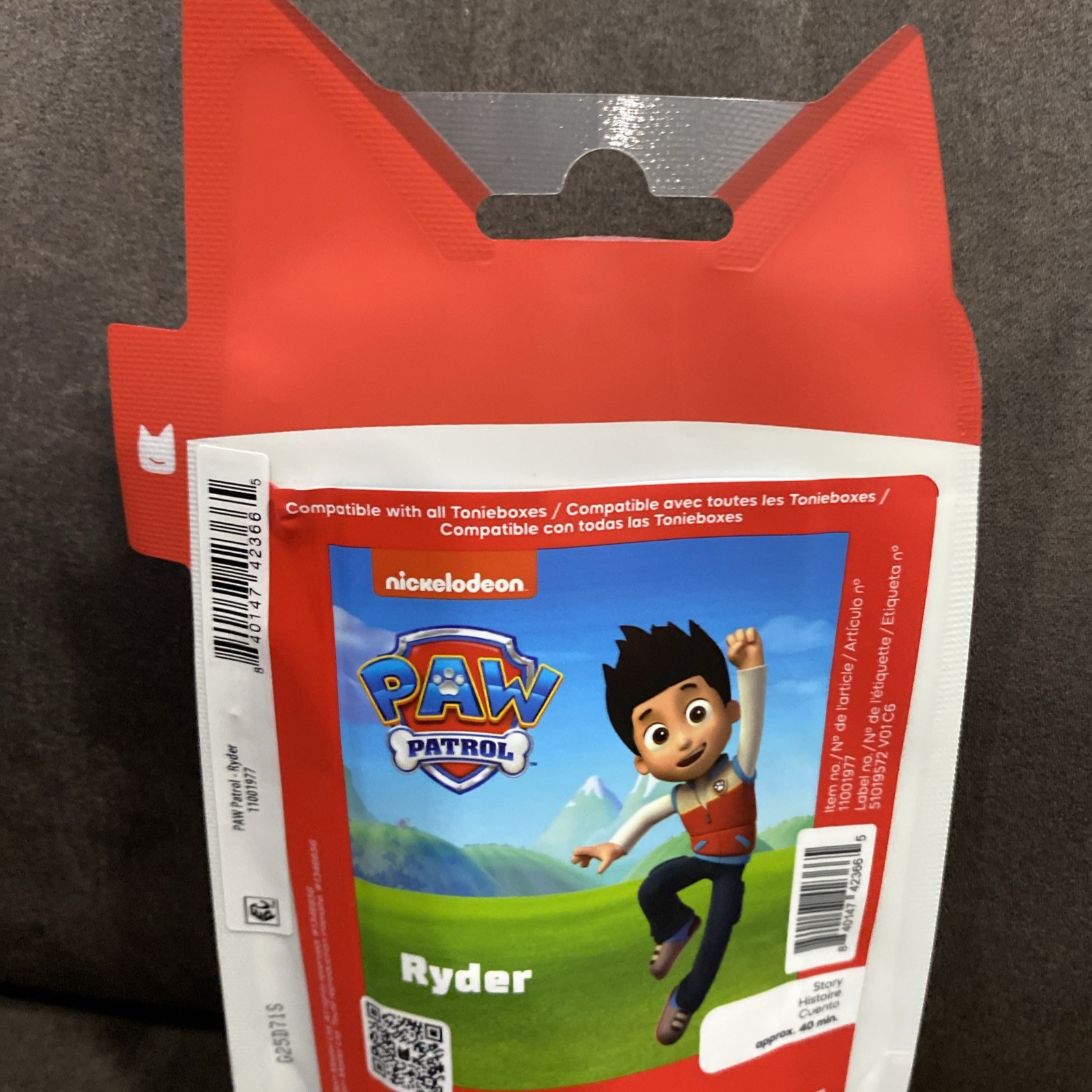 TONIES RYDER PAW PATROL Audio Character Tonie