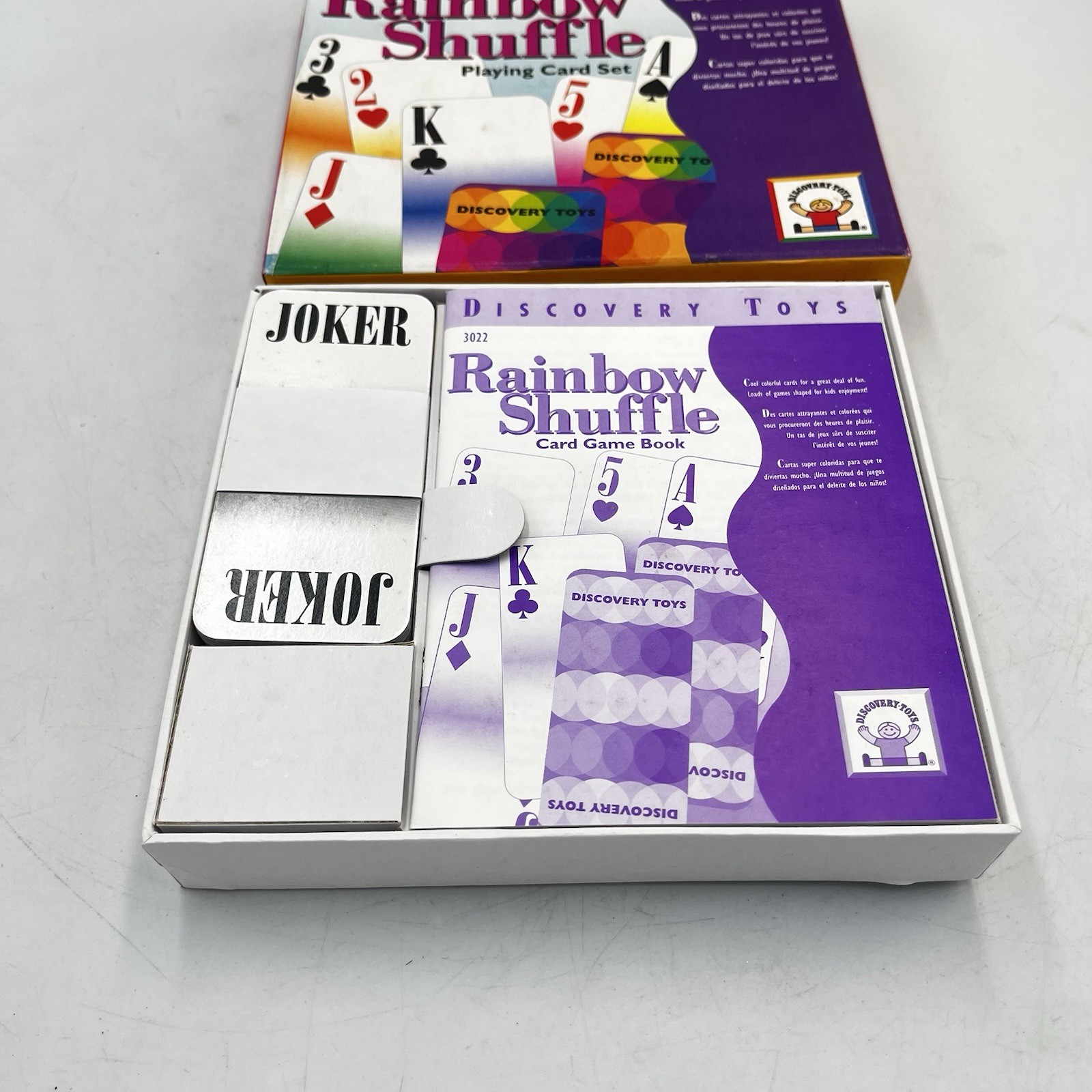 Discovery Toys Rainbow Shuffle playing card Game COMPLETE SET Educational Age 6+