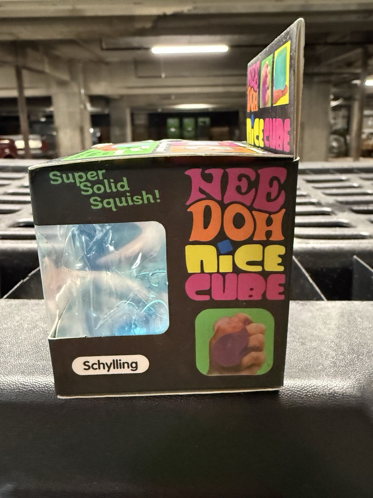 Nee Doh Nice Cube – Super Solid Squish (Blue) – Brand New/Factory Sealed!