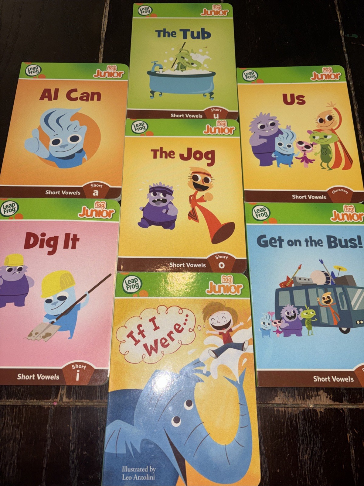 Leap Frog Tag Junior Reader Lot 7 Book LOT NO READER