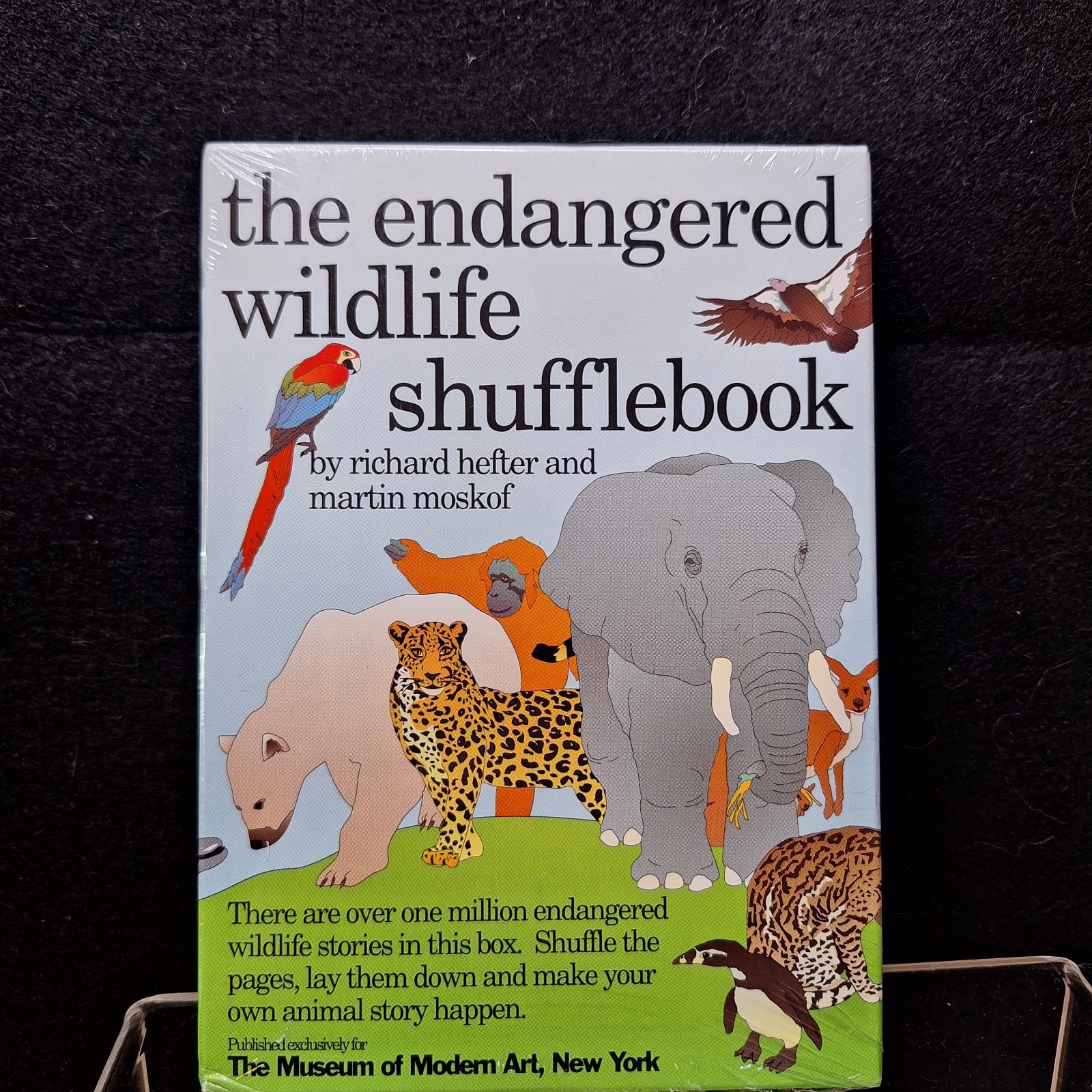 The Endangered Wildlife Shufflebook Richard Hefter 1991 Museum of Modern Art