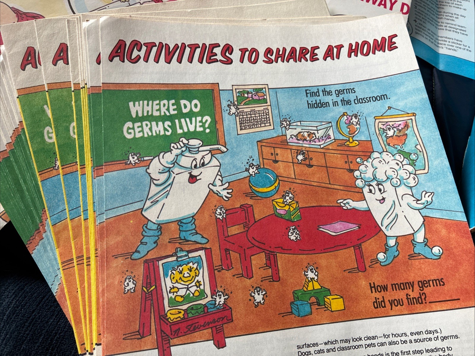 Vintage Ivory Handwashing Program Teachers Kit Ivory Soap P&G 1987